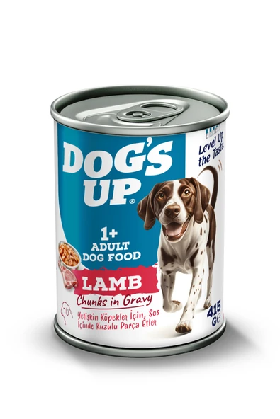 Dogs Up Yaş Yetişkin Köpek Maması Kuzu Etli 415gr ürün görseli 1