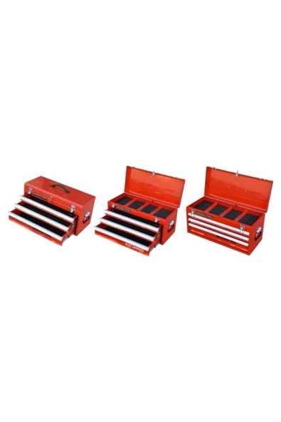 İzeltaş 3 Çekmeceli Alet Sandığı 285x650x322mm ürün görseli 1