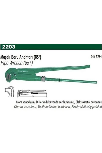 İzeltaş Elta Maşalı Boru Anahtarı 1'' - 2203100010 ürün görseli 1