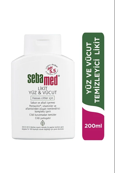 Sebamed Likit Yüz & Vücut 200 ml ürün görseli 1