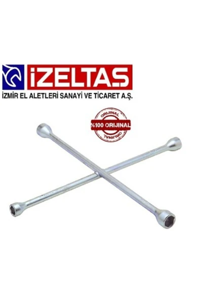 İzeltaş Istavroz Dörtlü Bijon Anahtarı 17-19-21-22 ürün görseli 1