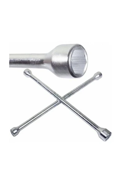 İzeltaş Krom Istavroz Tip 4lü Bijon Anahtarı 17x19x21x22 Mm - 1975091719 ürün görseli 1