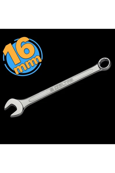 İzeltaş Kombine Anahtar Kısa Boy 16 mm ürün görseli 1