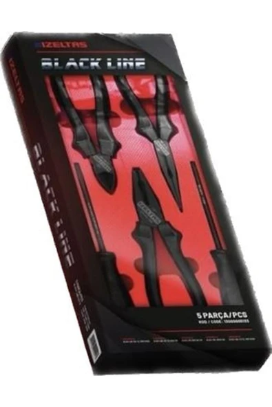 İzeltaş Black Line 5 Parça Set ürün görseli 1