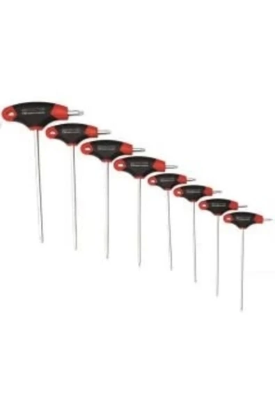 İzeltaş 4909 00 8108 T Tipi Torx Allen Anahtar Takımı 8 Parça ürün görseli 1