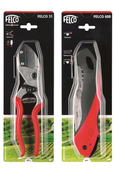 Felco 31 Budama Makası Ve 600 Budama Testeresi ürün görseli 1