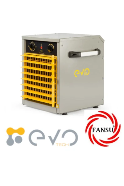 Evo Tech 10 Elektrikli Fanlı Ortam Isıtıcısı ürün görseli 1