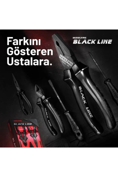 İzeltaş Black Line 5 Parça Set - Resim 2