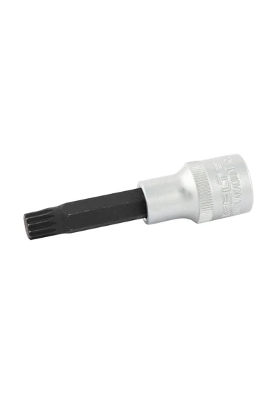 İzeltaş 1/2" On Iki Köşe M 12 Lokmalı Bits Uç Yivli (60 Mm) - 1114064012 ürün görseli 1