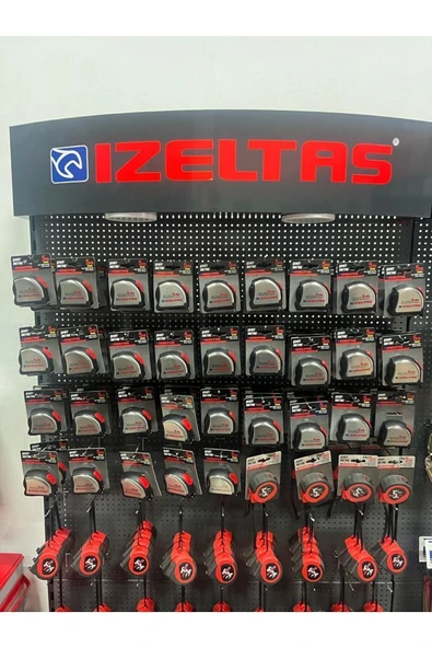 İzeltaş Krom Şerit Metre 5 Mt - Resim 4