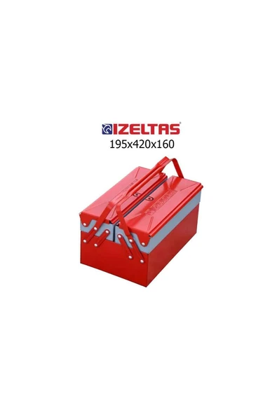 İzeltaş Takım Çantası 195x420x160mm 3 Gözlü 8410336203 ürün görseli 1