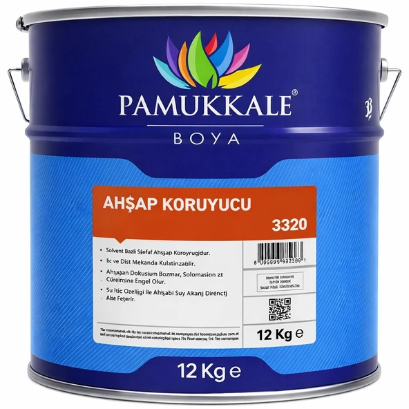 Pamukkale Ahşap Koruyucu 12 Kg Kestane ürün görseli 1
