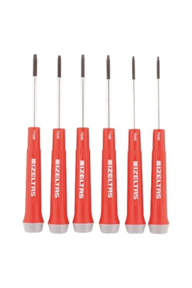 İzeltaş İzeltaş 4530 00 1006 6'lı Torx Uçlu Klemens Tornavida Takımı ürün görseli 1