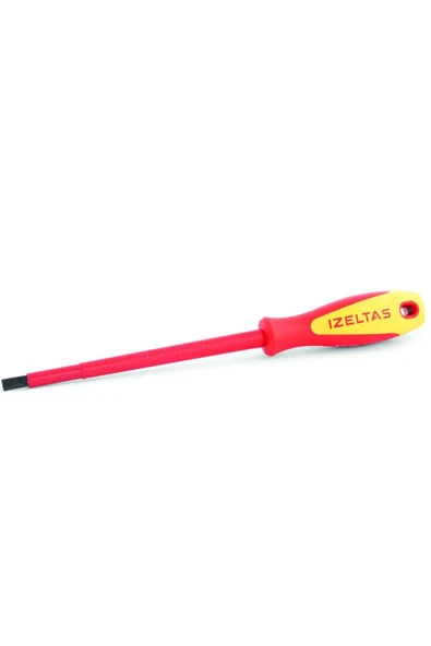 İzeltaş 4140 Düz Tornavida 1000V İzoleli Elektrikçi 4x100mm ürün görseli 1