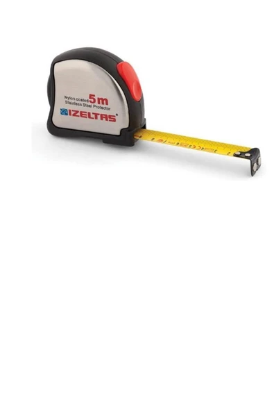 İzeltaş İzeltaş 0588150015 Şerit Metre Krom 5 M ürün görseli 1