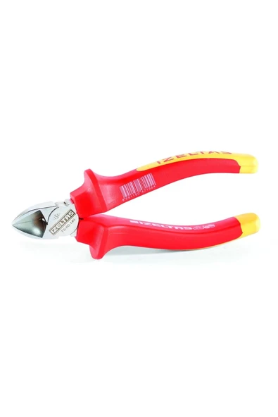 İzeltaş 3700166180 1000V İzoleli Elektrikçi Yan Keski 180 mm ürün görseli 1