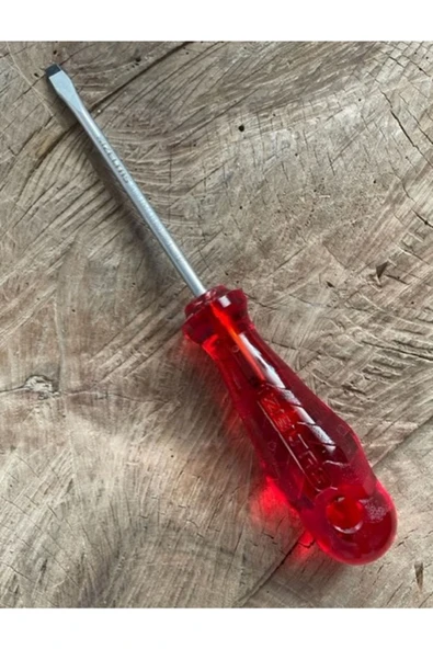 İzeltaş Kraft Düz Tornavida 6x100 Mıknatıslı Düz Tornavida 4100 17 6100 ürün görseli 1
