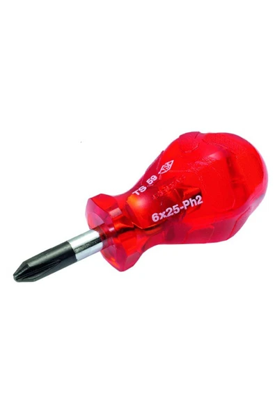 İzeltaş İzeltaş 4130 Yıldız Topaç Tornavida Kraft Ph2 6x40mm ürün görseli 1