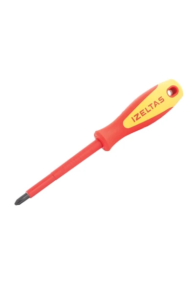 İzeltaş İZELTAŞ 1000V İZOLELİ ELEKTİRİKÇİ YILDIZ UÇLU 4.5X80 TORNAVİDA ürün görseli 1