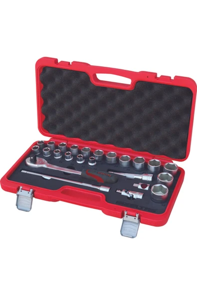 TUUVERSE Izeltaş 1113 00 2024 1/2" Altı Köşe Lokma Anahtar Takımı 24 Parça ürün görseli 1