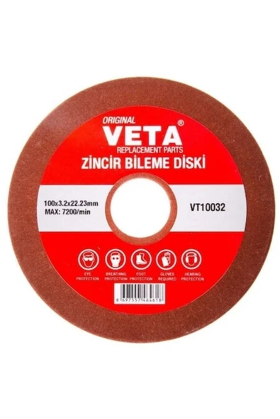Veta Zincir Bileme Diski 100x22x3.2mm ürün görseli 1