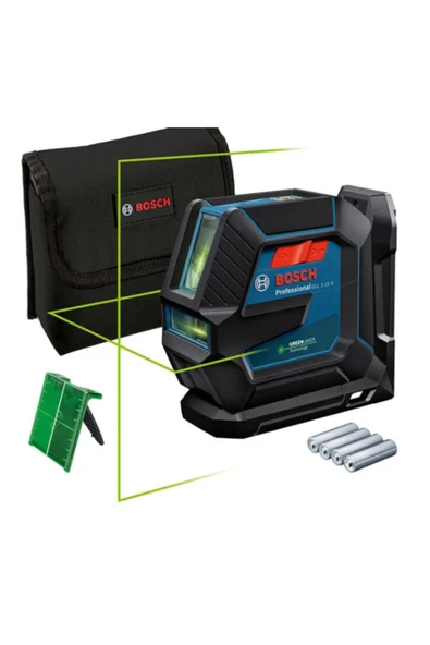 Bosch Çapraz Çizgi Lazeri Gll 2-15 G Professional Yeşil ürün görseli 1