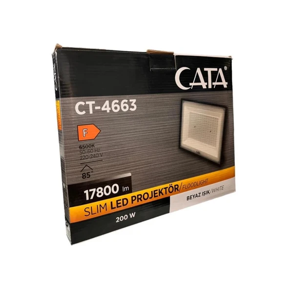 Cata Ct-4663 200 W Smd Led Projektör ürün görseli 1
