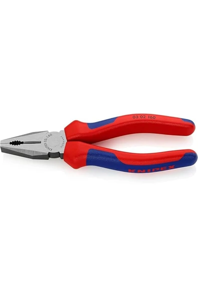 Knipex Kombine Pense Siyah Attramentize, Çok Bileşenli Saplı 160 Mm 03 02 160 ürün görseli 1