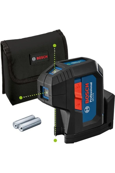 Bosch Professional Gpl 3 G Kompakt 3 Nokta Yeşil Lazer - 0601066n00 ürün görseli 1