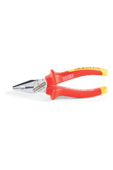 İzeltaş 160 Mm Kombine Pense Elektrikçi Izoleli 1000 V 3020126160 ürün görseli 1