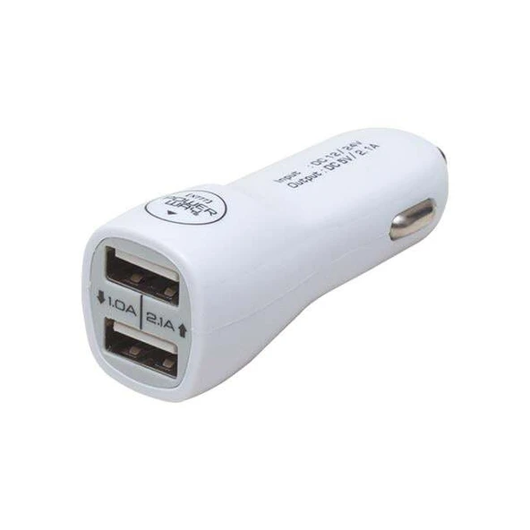Powerway X-777 Çift Usb'li 2.1 Amper Çakmaklık Araç Şarj Cihazı ürün görseli 1