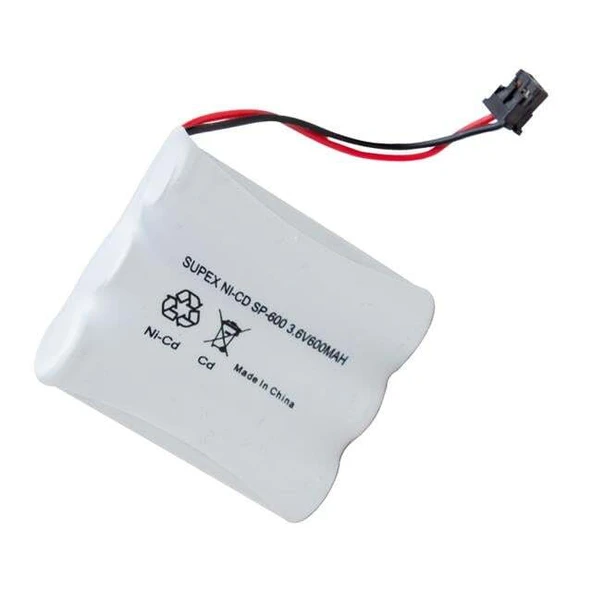 Supex SP-600 3'lü Kalem Açık 3.6V 600 MA Pil ürün görseli 1