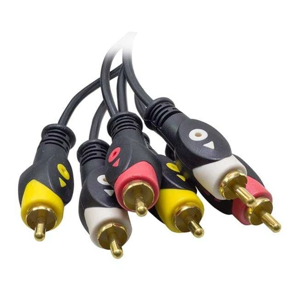 3RCA-3RCA Kablo 3 Metre ürün görseli 1