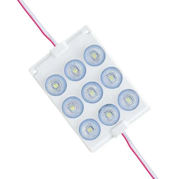 Powermaster 12 Volt 0.6 Watt Soğuk Beyaz Flaşlı Yanıp Sönen Modül Led ürün görseli 1