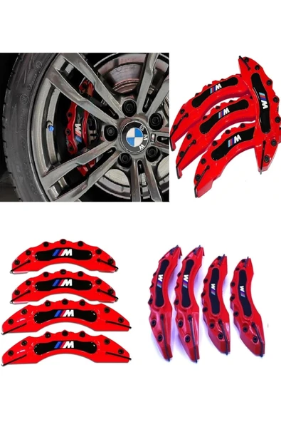 Bmw E60 Kırmızı M 4 Lü Kaliper Kapagı ürün görseli 1