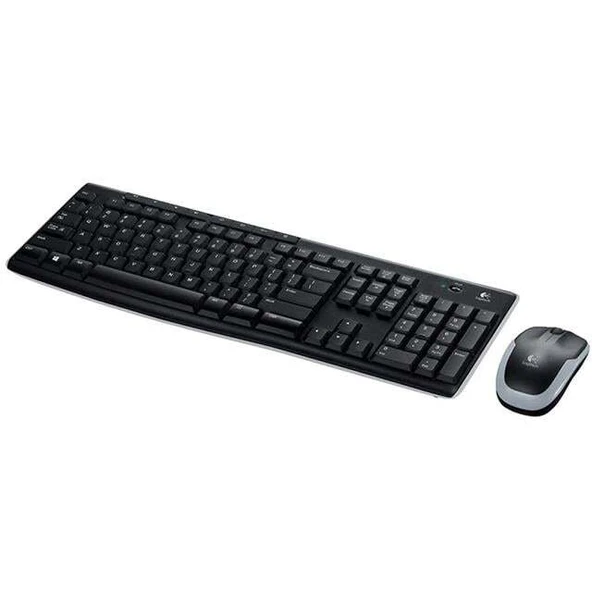 Logitech MK270 Kablosuz Klavye Set Mm Q Tr Siyah - Resim 3