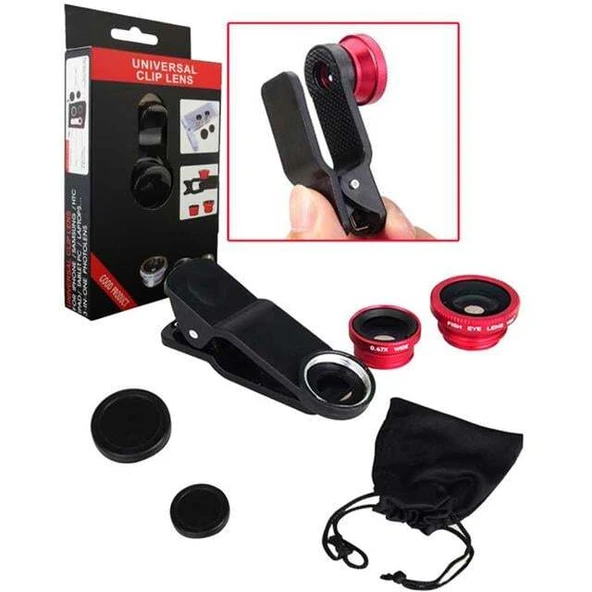 Powermaster Universal Akıllı Telefon Lens Seti ürün görseli 1