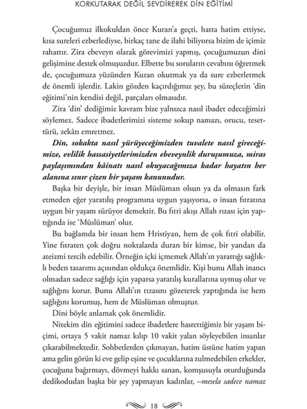 Korkutarak Değil Sevdirerek Din Eğitimi - Hatice Kübra Tongar ürün görseli 1