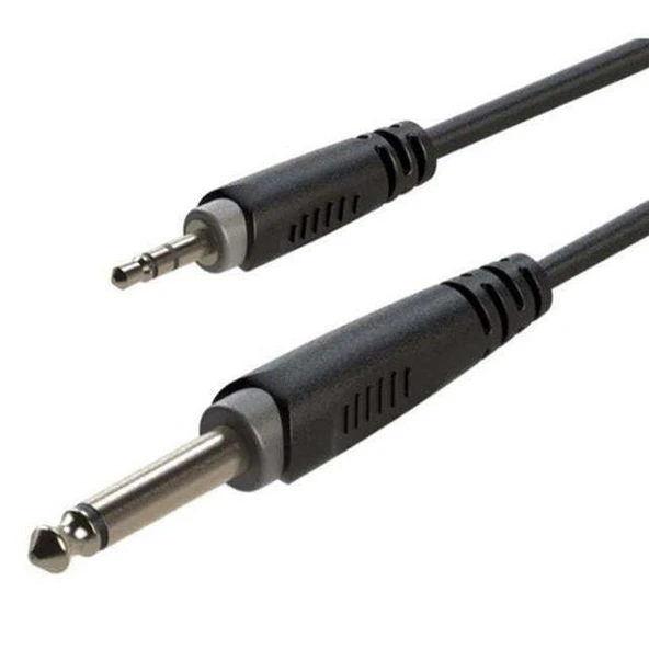 Roxtone RX K13501 3.5 Mm Stereo Erkek / Mono Gitar Erkek 1 Metre Ara Kablo ürün görseli 1