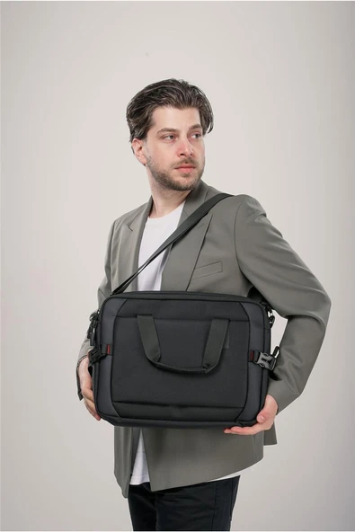 ÇÇS Siyah Unisex Evrak ve Laptop Çantası 71460 ürün görseli 1