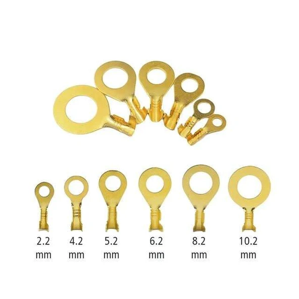 PowerMaster TKS-8 8.2 MM Sarı Topraklama Terminal Kablo Pabuç (150 Adet) ürün görseli 1
