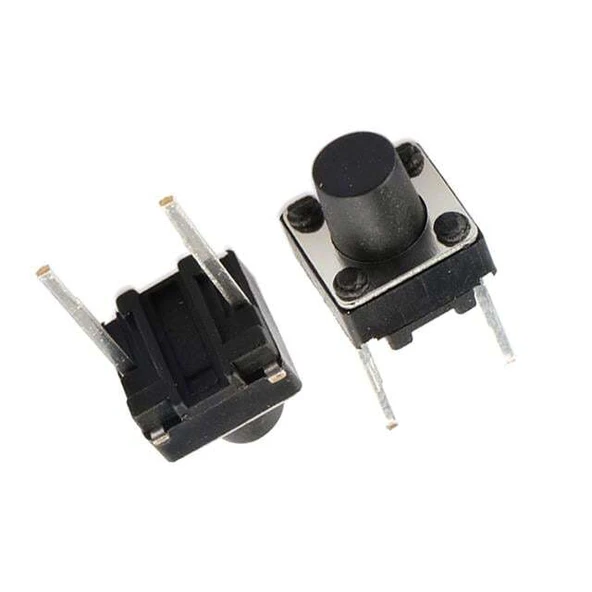PowerMaster Tact Switch Şaseli 6x6x3.5 Mm 2 Bacak IC-200A C9 Buton ürün görseli 1