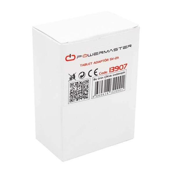 Powermaster PM-13907 5 Volt - 2 Amper Adaptör (Samsung Tablet) - Resim 3