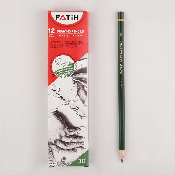 FATİH 3B DERECELİ KURŞUN KALEM ürün görseli 1