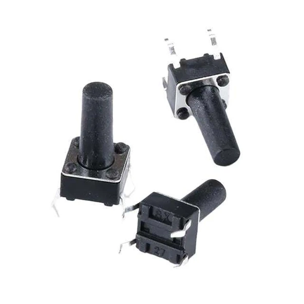 Tact Switch Şaseli 6x6x7mm IC-200 C9 Buton ürün görseli 1
