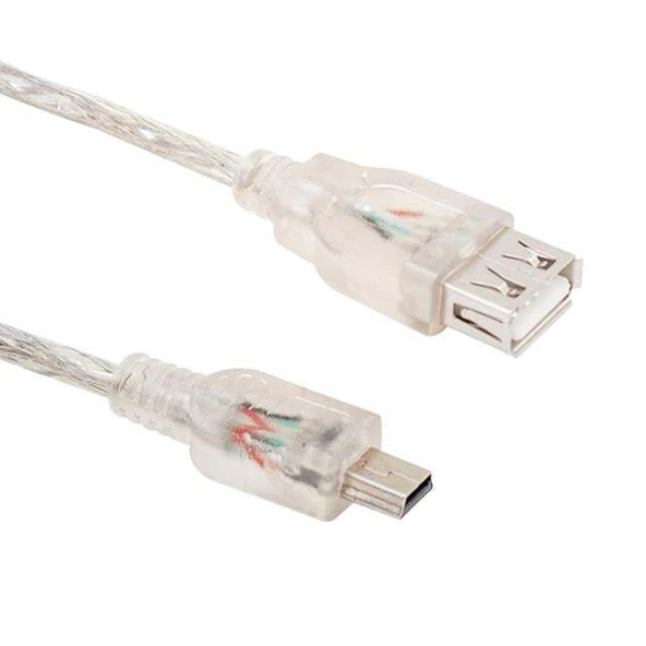 Powermaster USB 5 Pin Erkek-USB Dişi 1 Metre Kablo ürün görseli 1