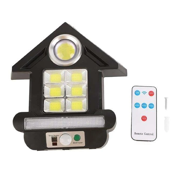 Powermaster CL-S180 Solarlı Kumandalı Sensörlü Kapı Aydınlatması - Resim 3