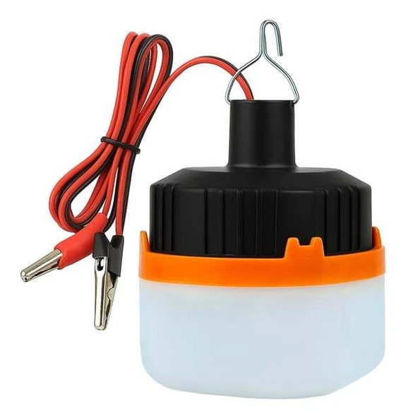 PowerMaster HT-A11 12 Volt Siyah Led Lamba Krokodil Maşalı Uçlu 21 SMD Ledli ürün görseli 1