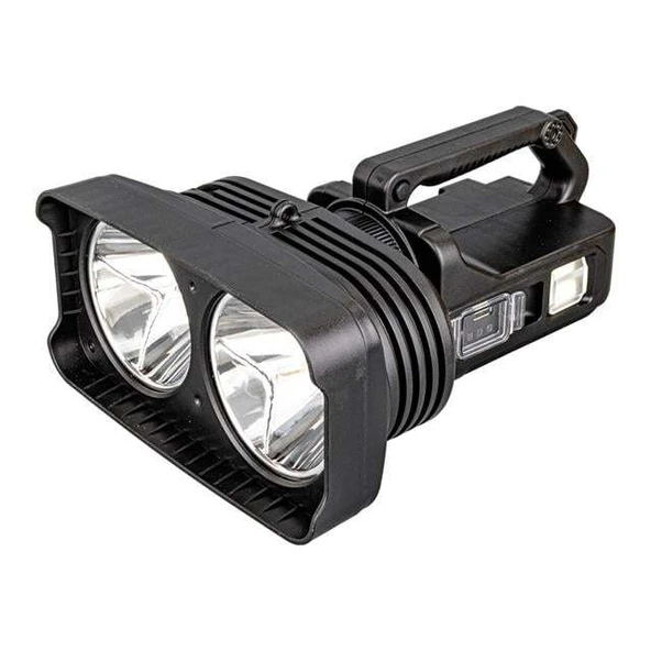 Powermaster W5123 Süper Parlak Battal Boy Pilli Şarjlı El Feneri ürün görseli 1