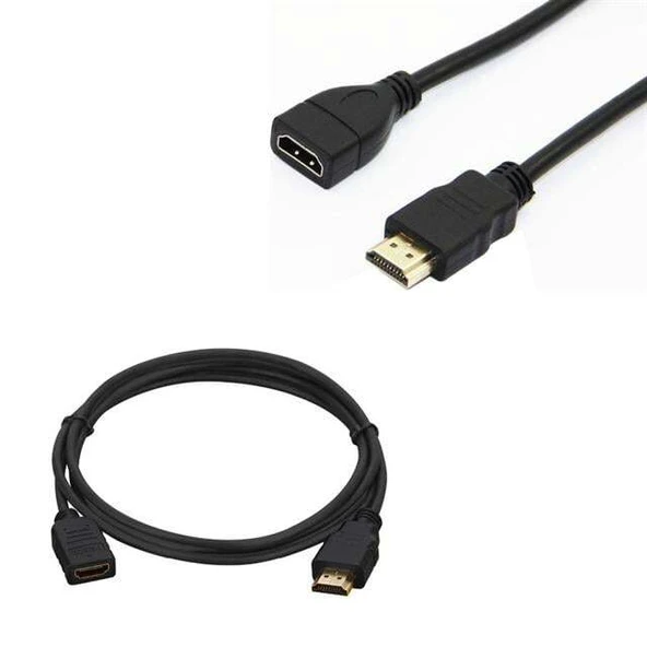 HDMI Kablo Erkek-Dişi 30 Cm Uzatma (Mini HD Recevier İçin) ürün görseli 1